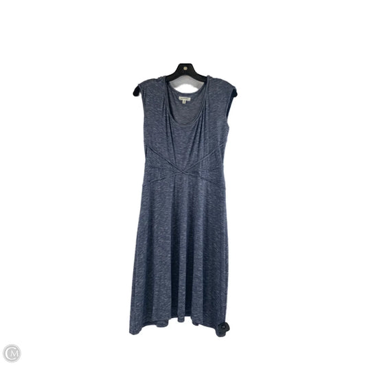 Dress Casual Midi By Max Studio In Blue, Size: M