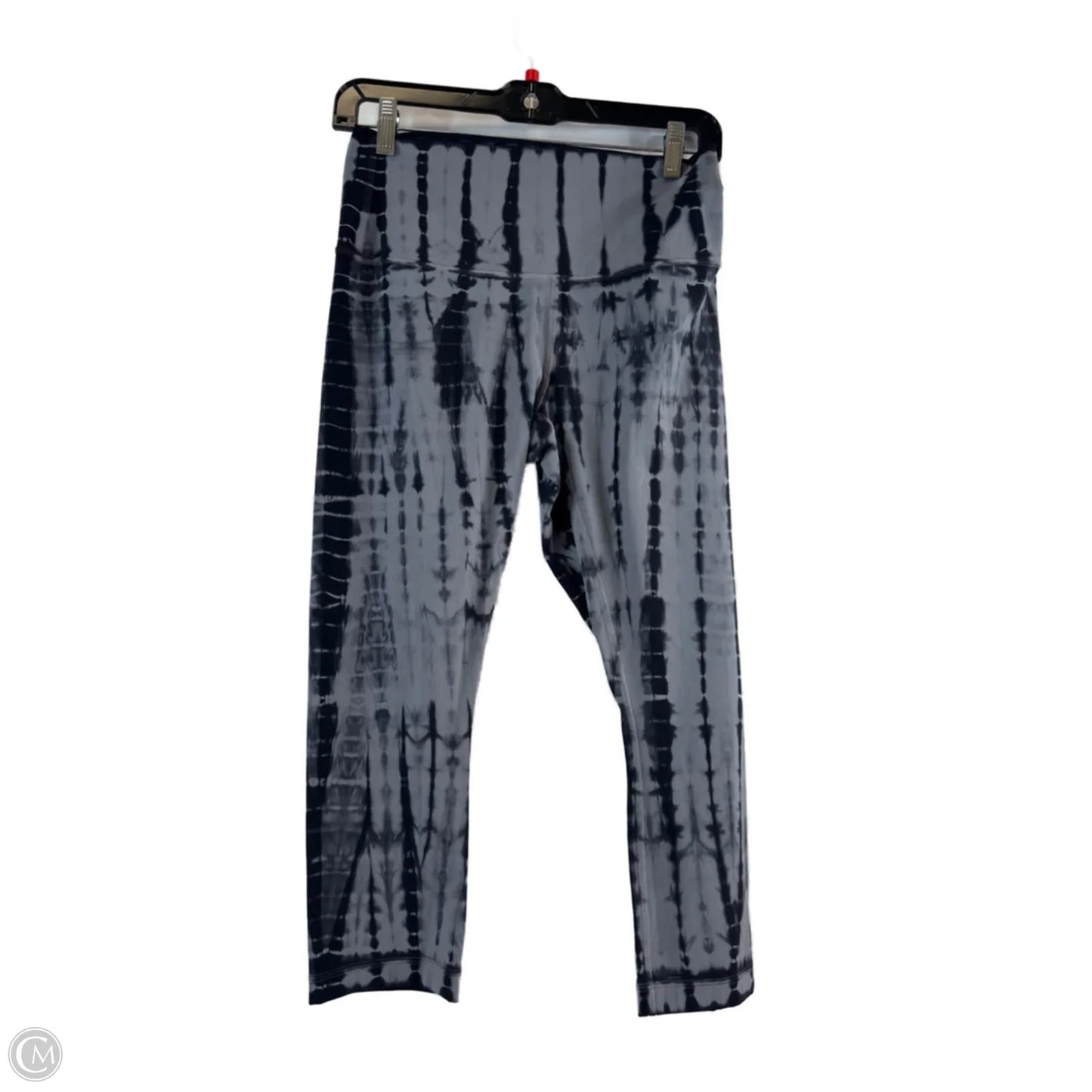 Athletic Leggings Capris By Lululemon In Grey, Size: M