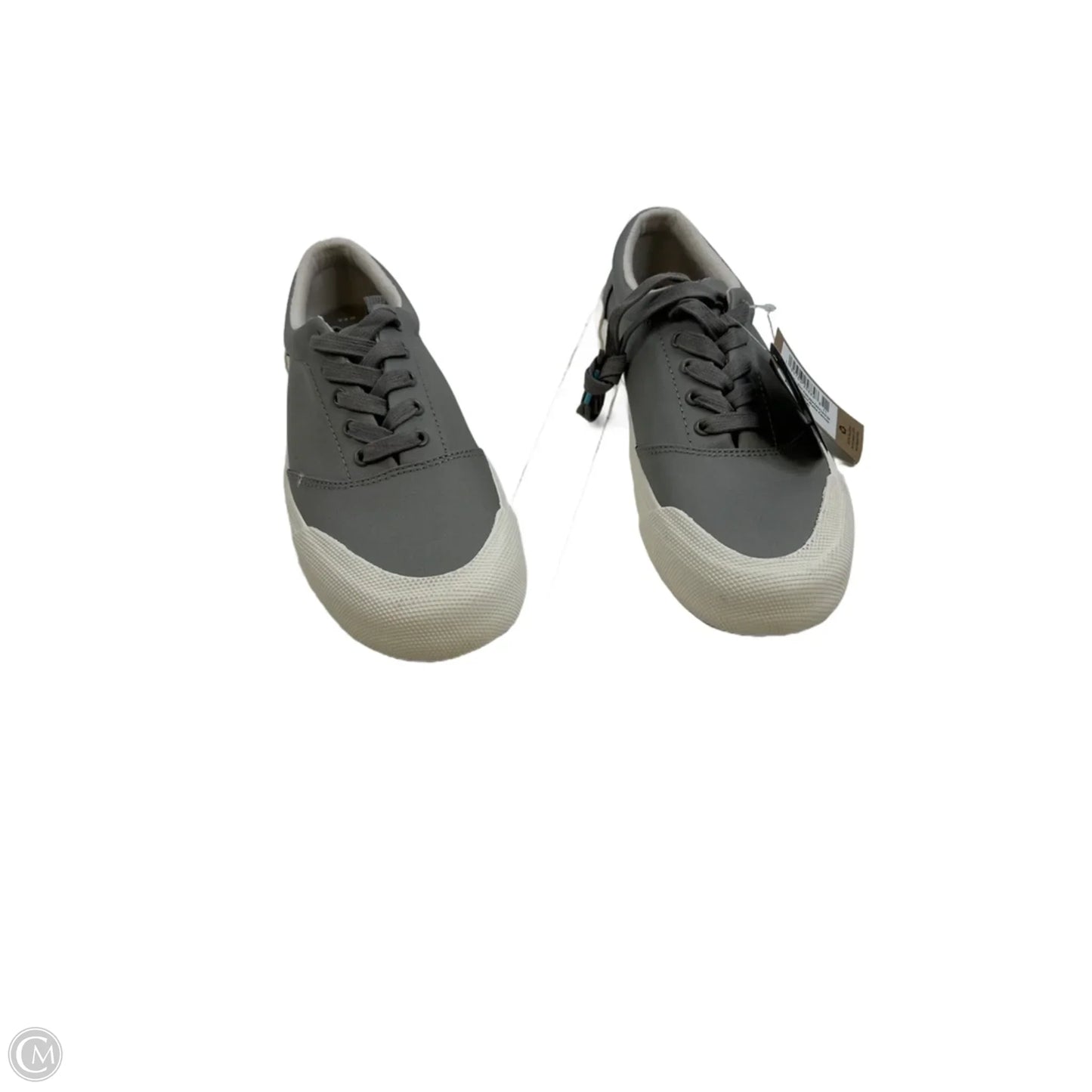 Shoes Sneakers By Toms In Grey & White, Size: 8.5