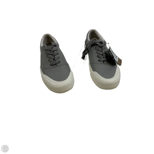 Shoes Sneakers By Toms In Grey & White, Size: 8.5