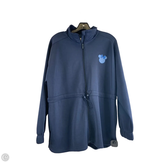Athletic Jacket By All In Motion In Blue, Size: M