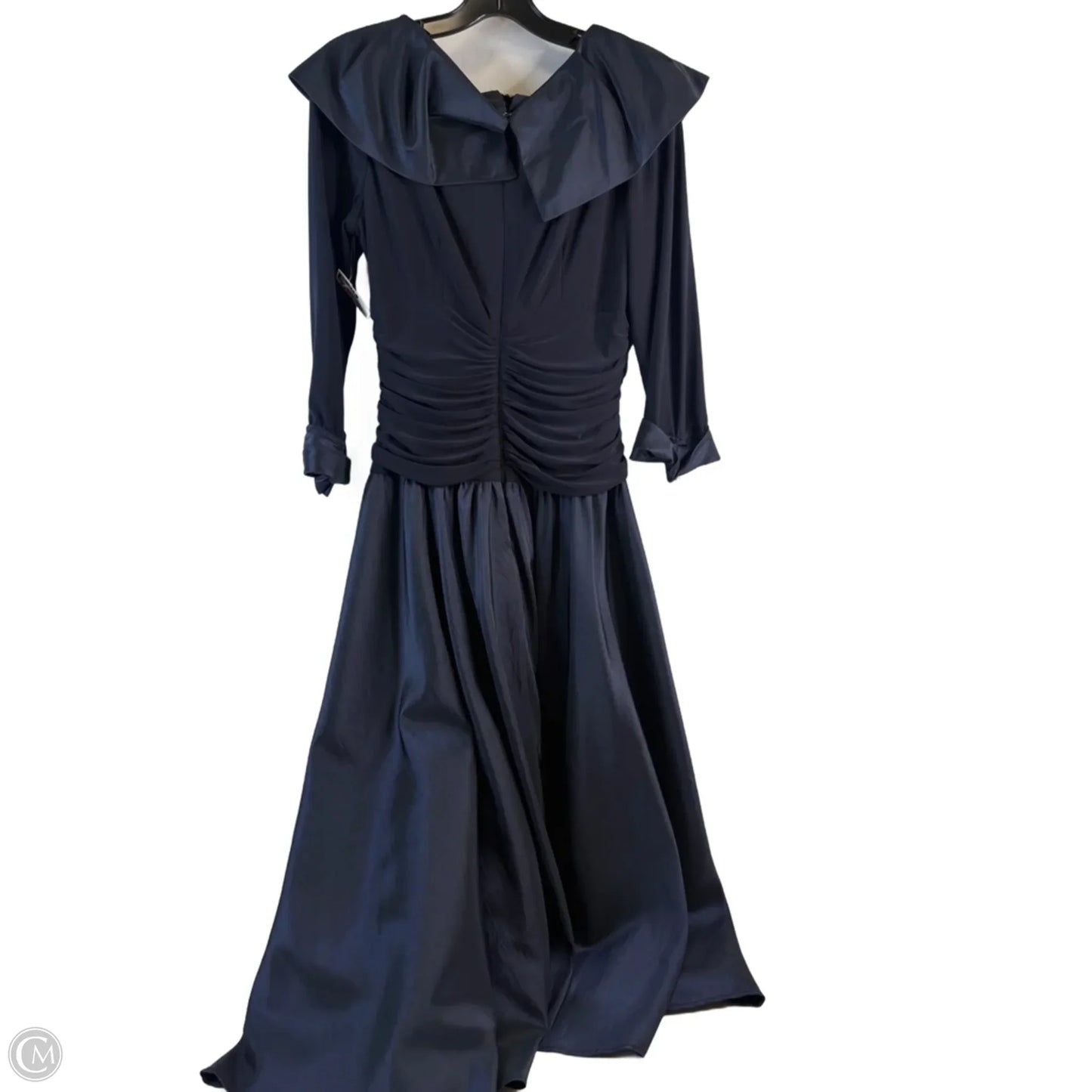 Dress Party Long By R And M Richards In Navy, Size: S