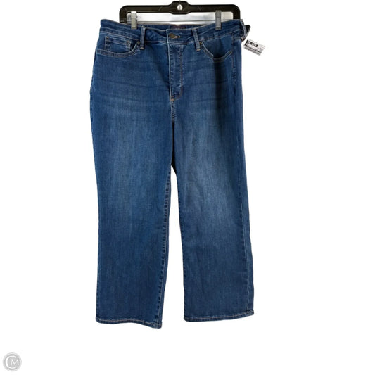 Jeans Cropped By Not Your Daughters Jeans In Blue, Size: 12