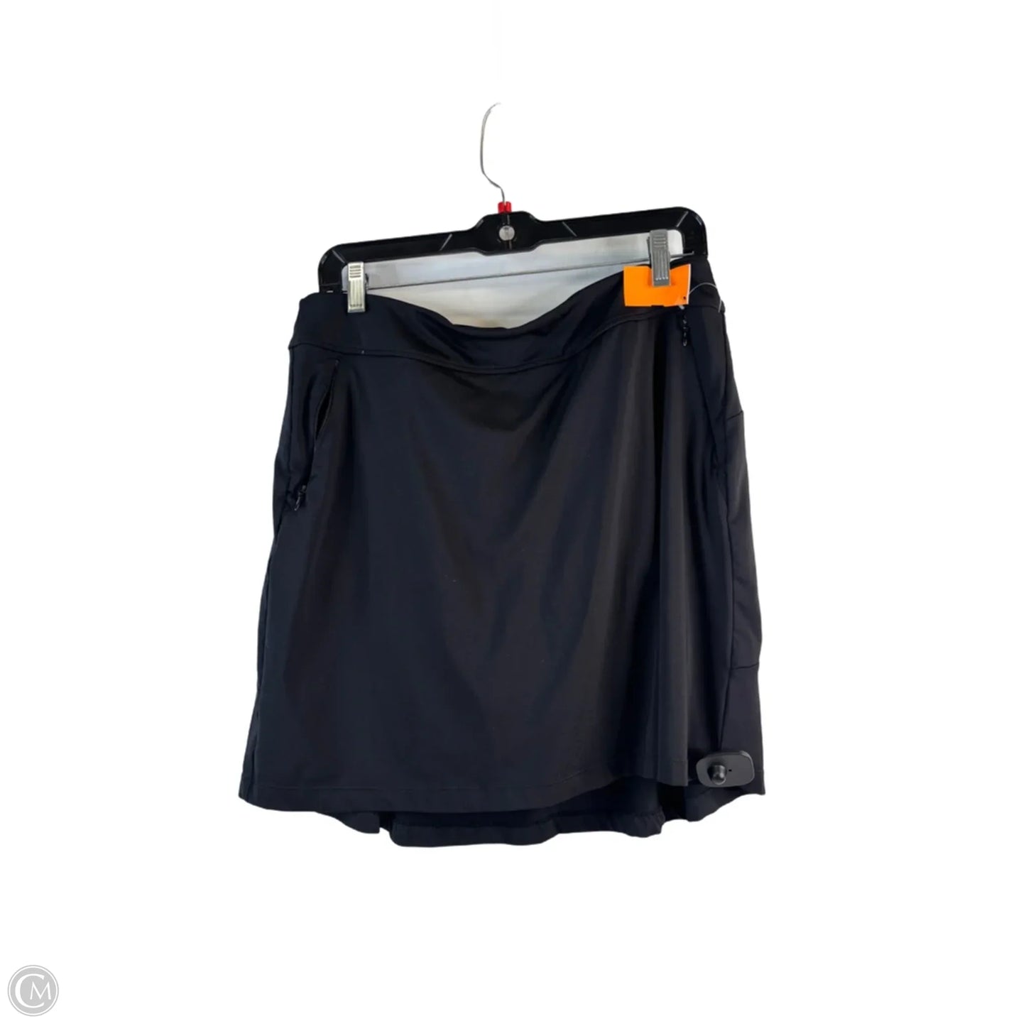 Athletic Skort By Greg Norman In Black, Size: 8