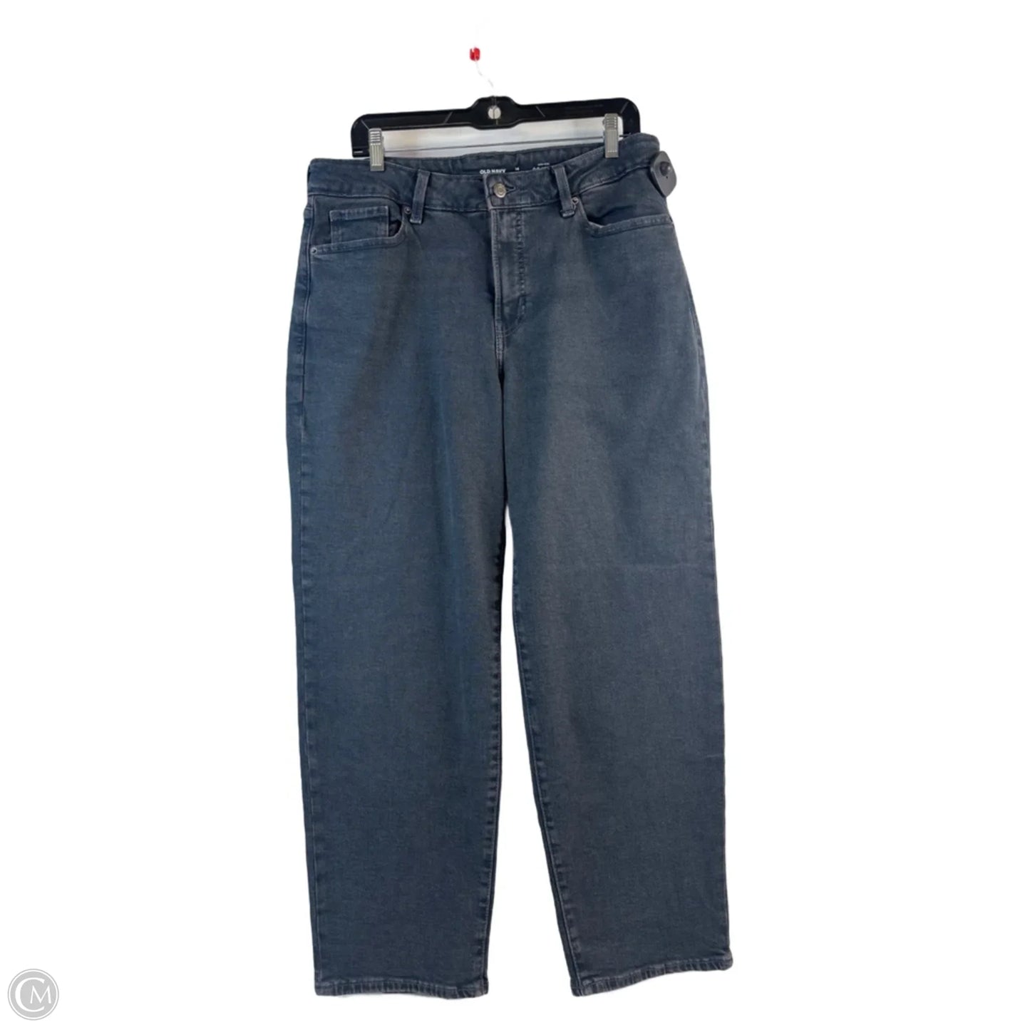 Jeans Wide Leg By Old Navy In Blue Denim, Size: 14p