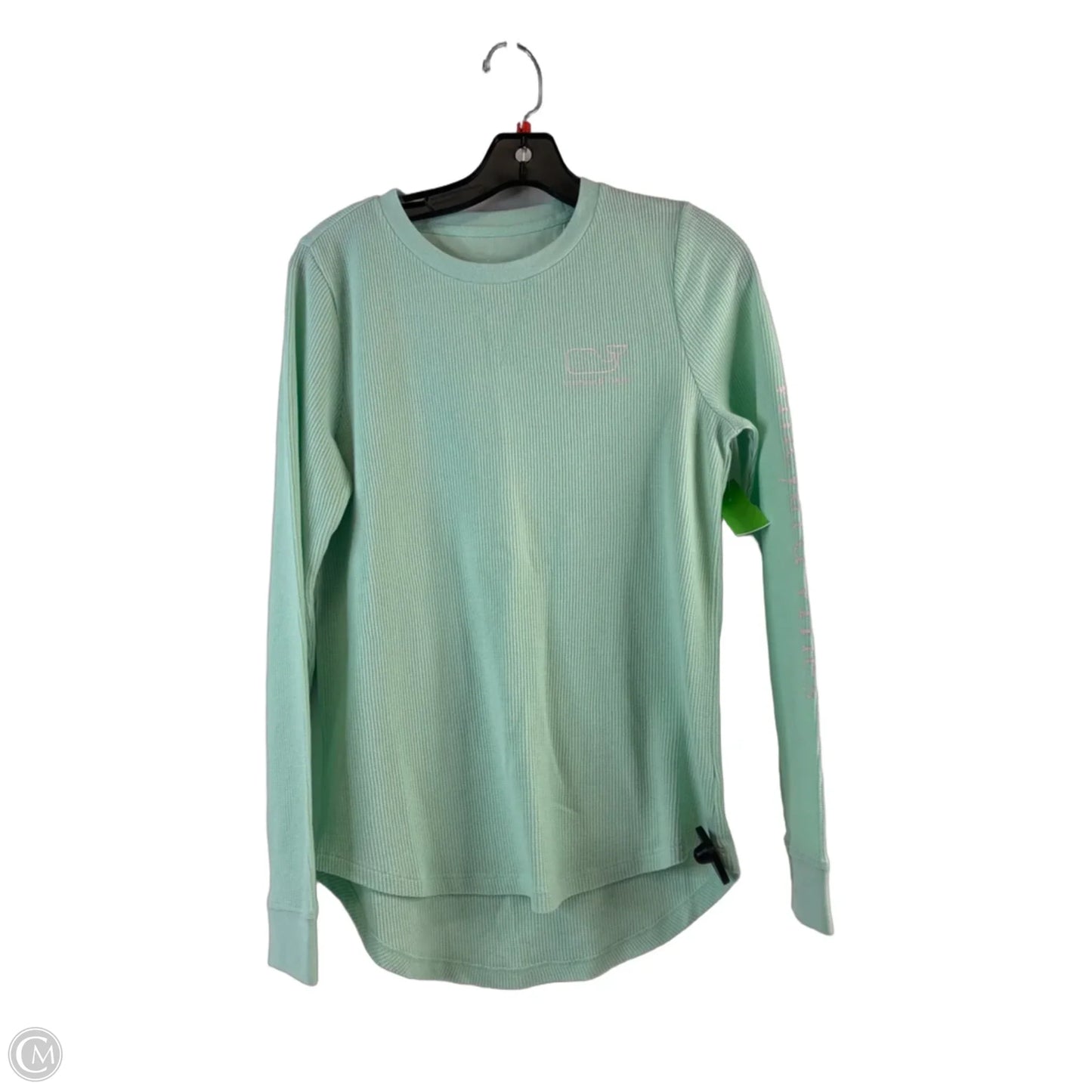 Top Long Sleeve By Vineyard Vines In Green, Size: S