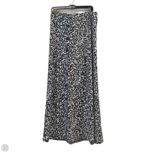Skirt Maxi By Susan Graver In Black & White, Size: 16