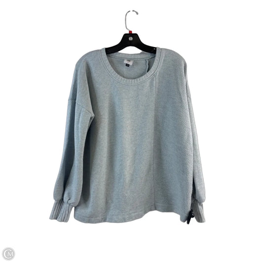 Top Long Sleeve By Cabi In Blue, Size: S