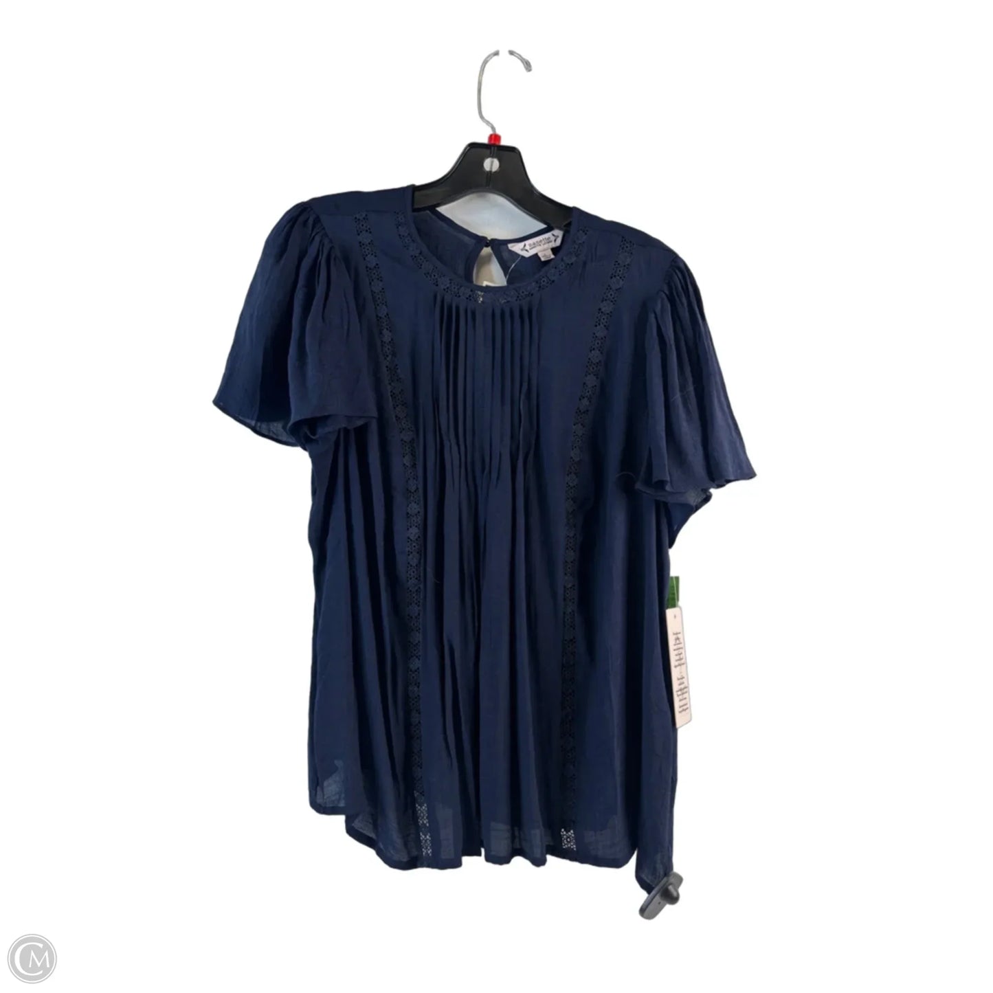 Top Short Sleeve Basic By Nanette By Nanette Lepore In Navy, Size: L