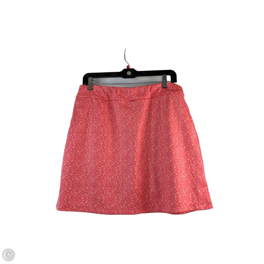 Athletic Skort By Vineyard Vines In Orange & Pink, Size: 8