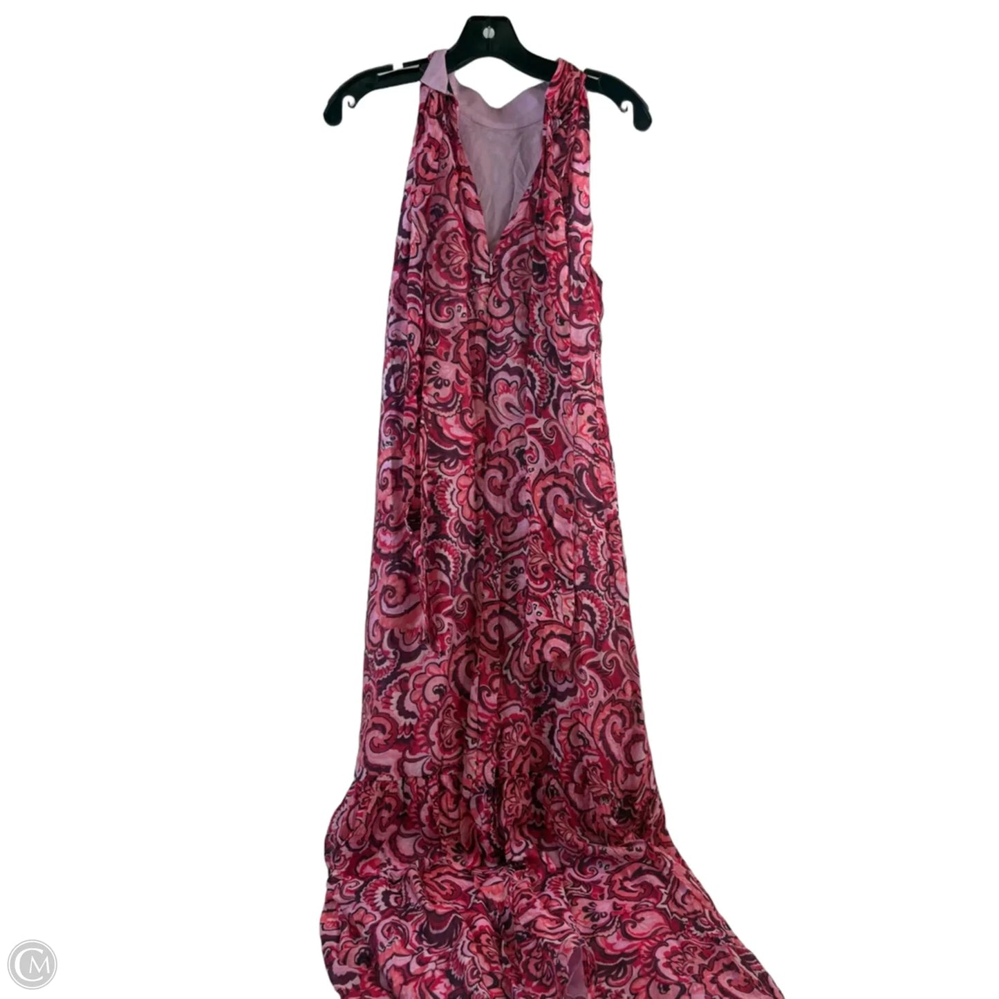 Dress Casual Maxi By Msk In Pink & Red, Size: M