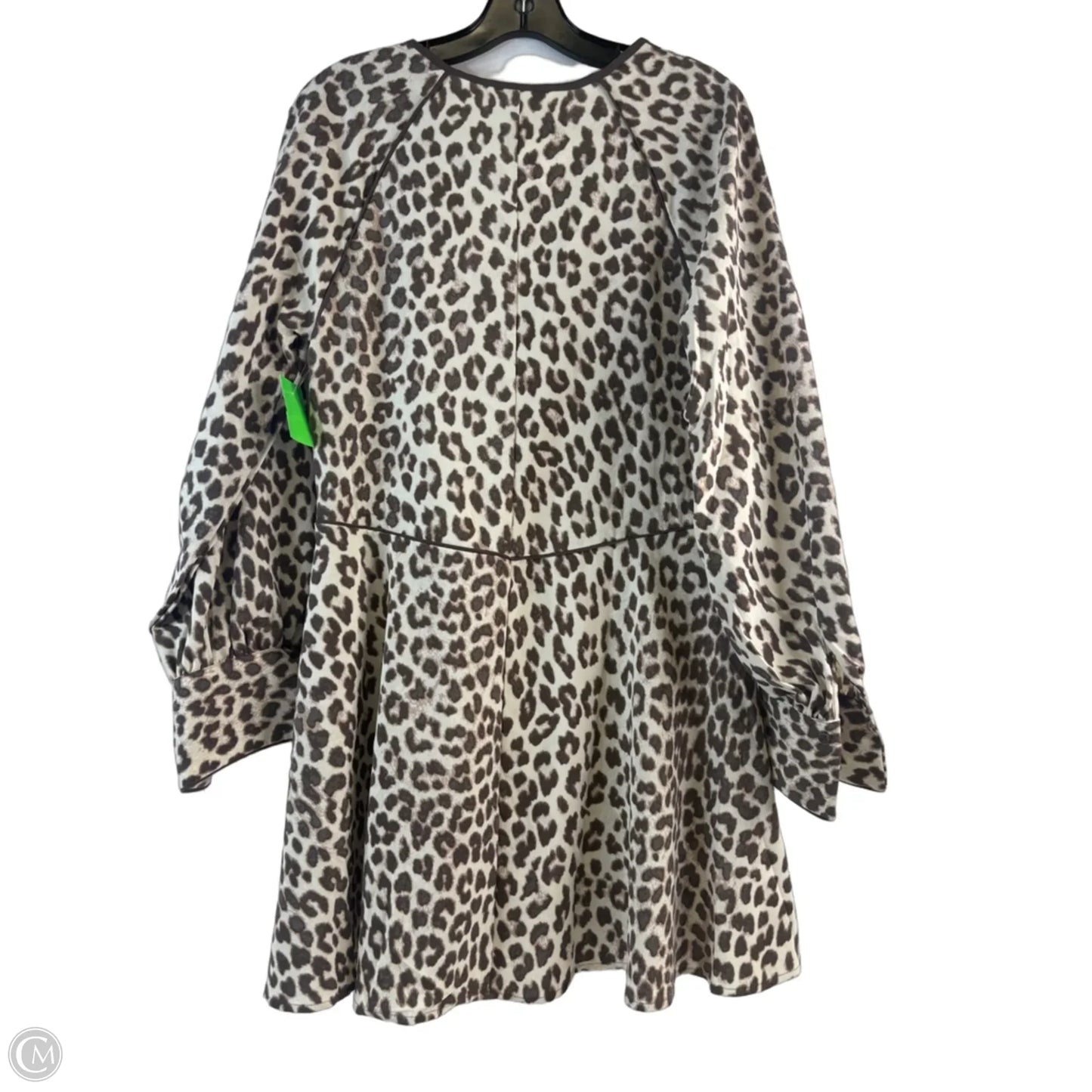 Dress Casual Short By H&m In Leopard Print, Size: S