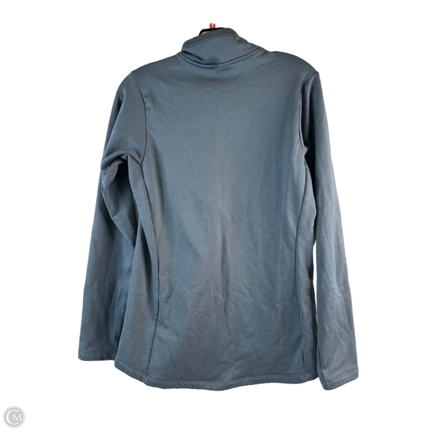 Athletic Top Long Sleeve Collar By Patagonia In Grey, Size: M