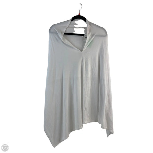 Poncho By Fresh Produce In White, Size: Osfm