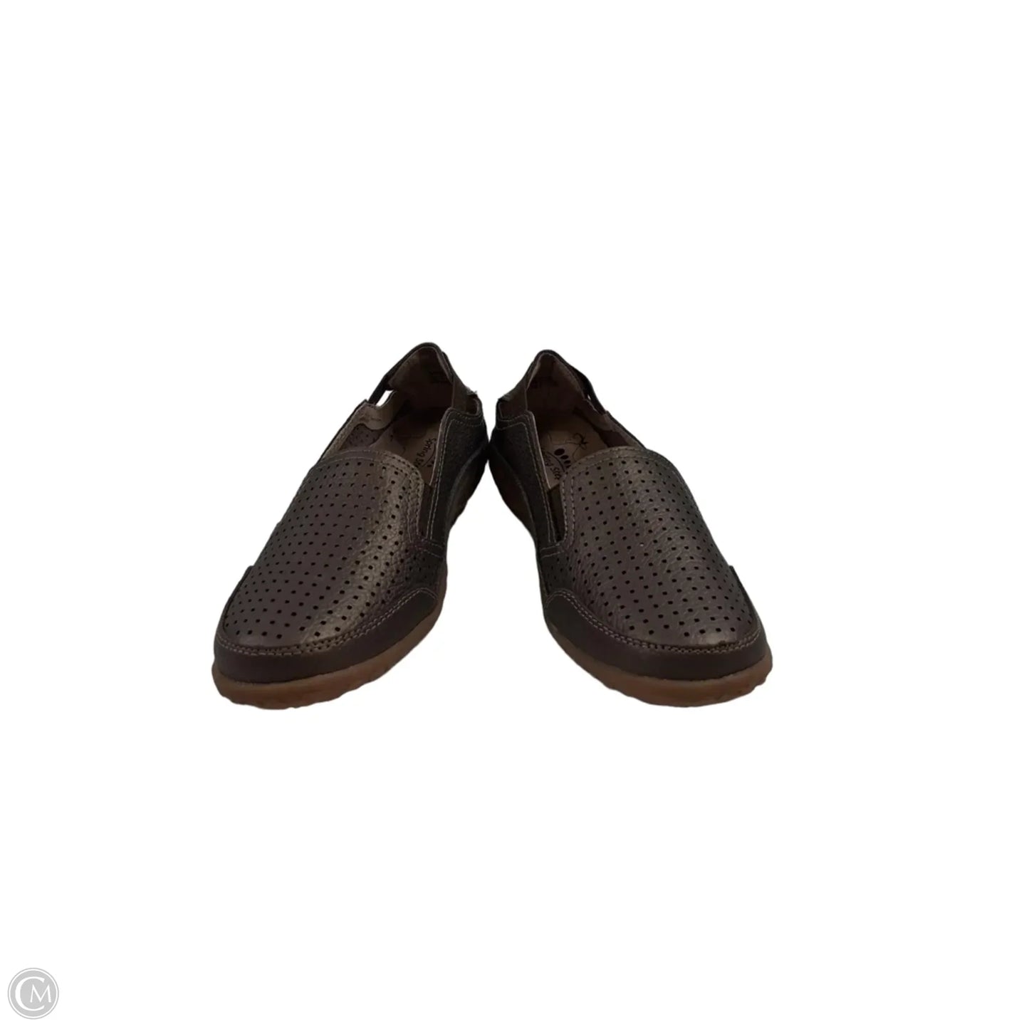Shoes Flats By Spring Step In Bronze, Size: 7.5