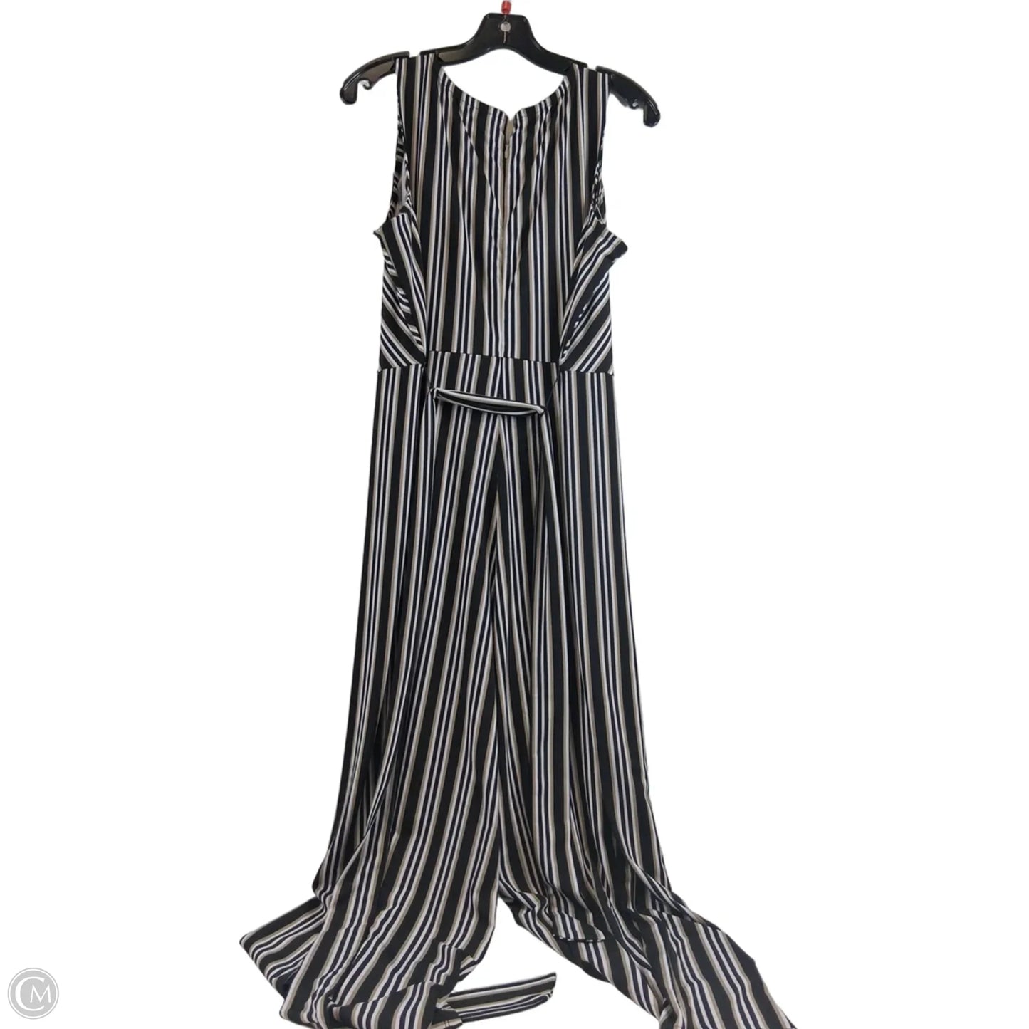Jumpsuit By Clothes Mentor In Black & Brown, Size: Lp