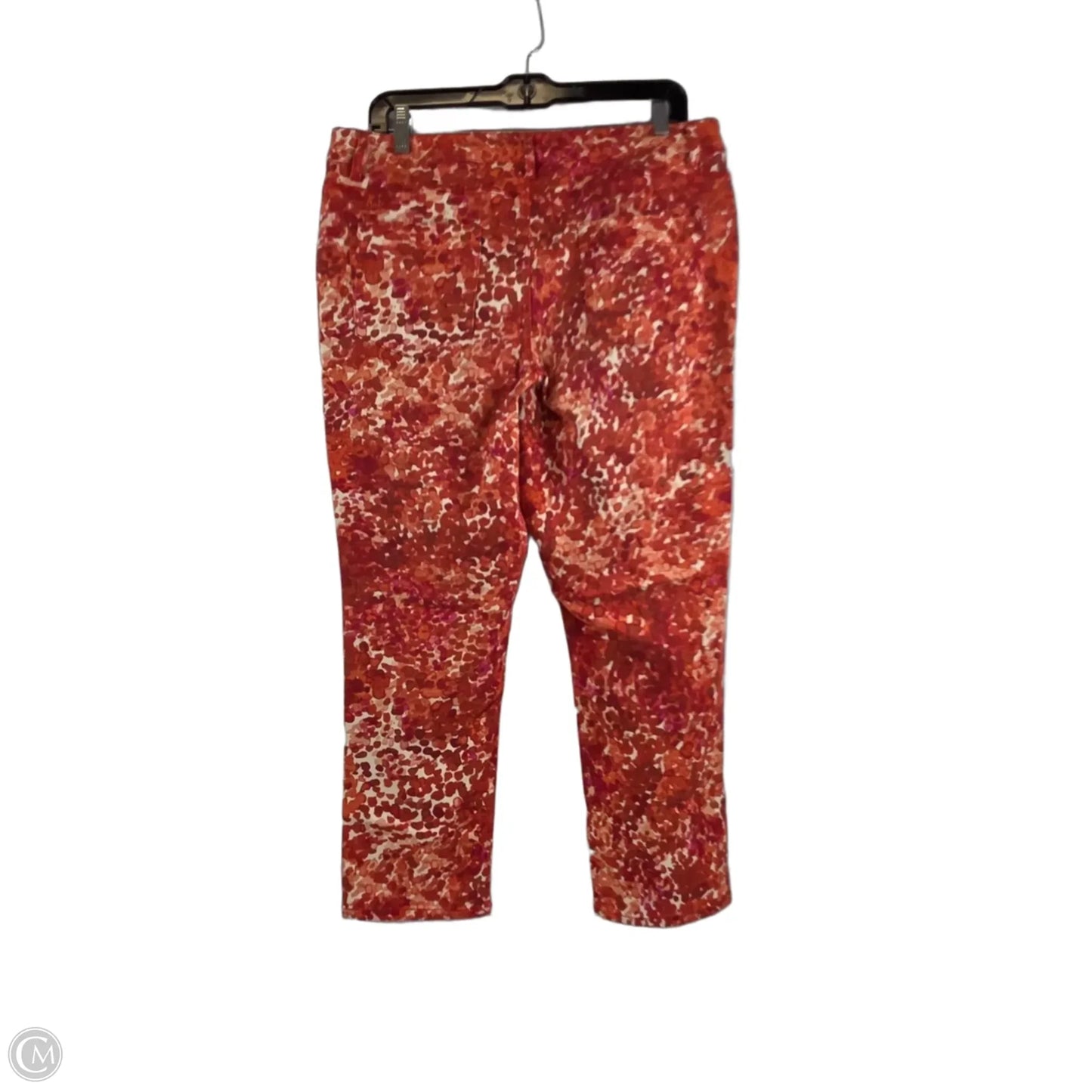 Jeans Jeggings By Coldwater Creek In Orange, Size: 12