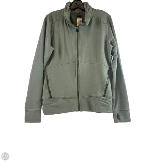 Athletic Jacket By Patagonia In Green, Size: L