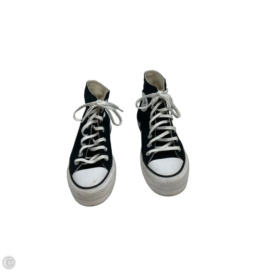 Shoes Sneakers Platform By Converse In Black & White, Size: 7