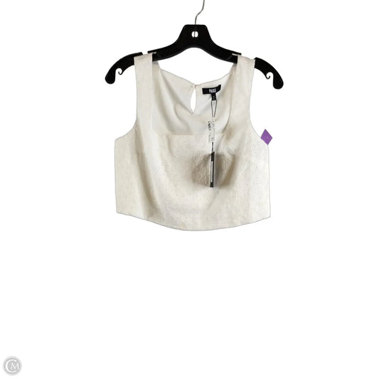 Top Sleeveless By Paige In White, Size: Xs