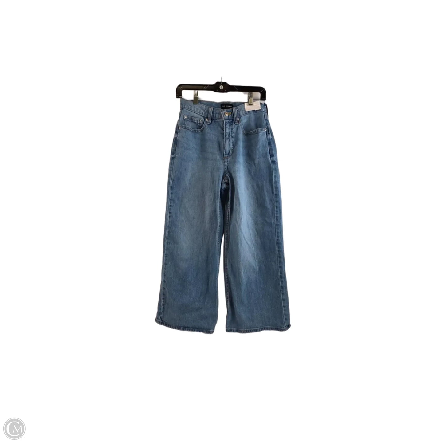 Jeans Wide Leg By Free Assembly In Blue Denim, Size: 4