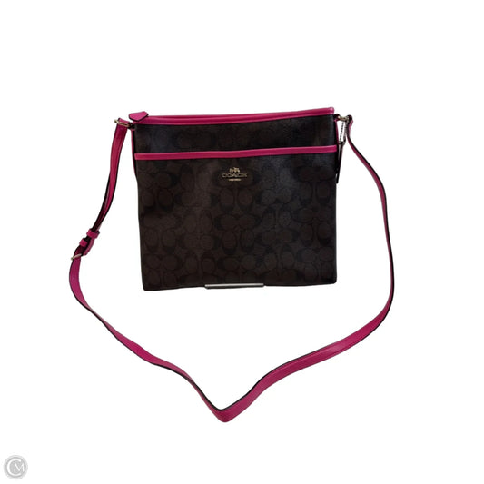 Crossbody Designer By Coach, Size: Large
