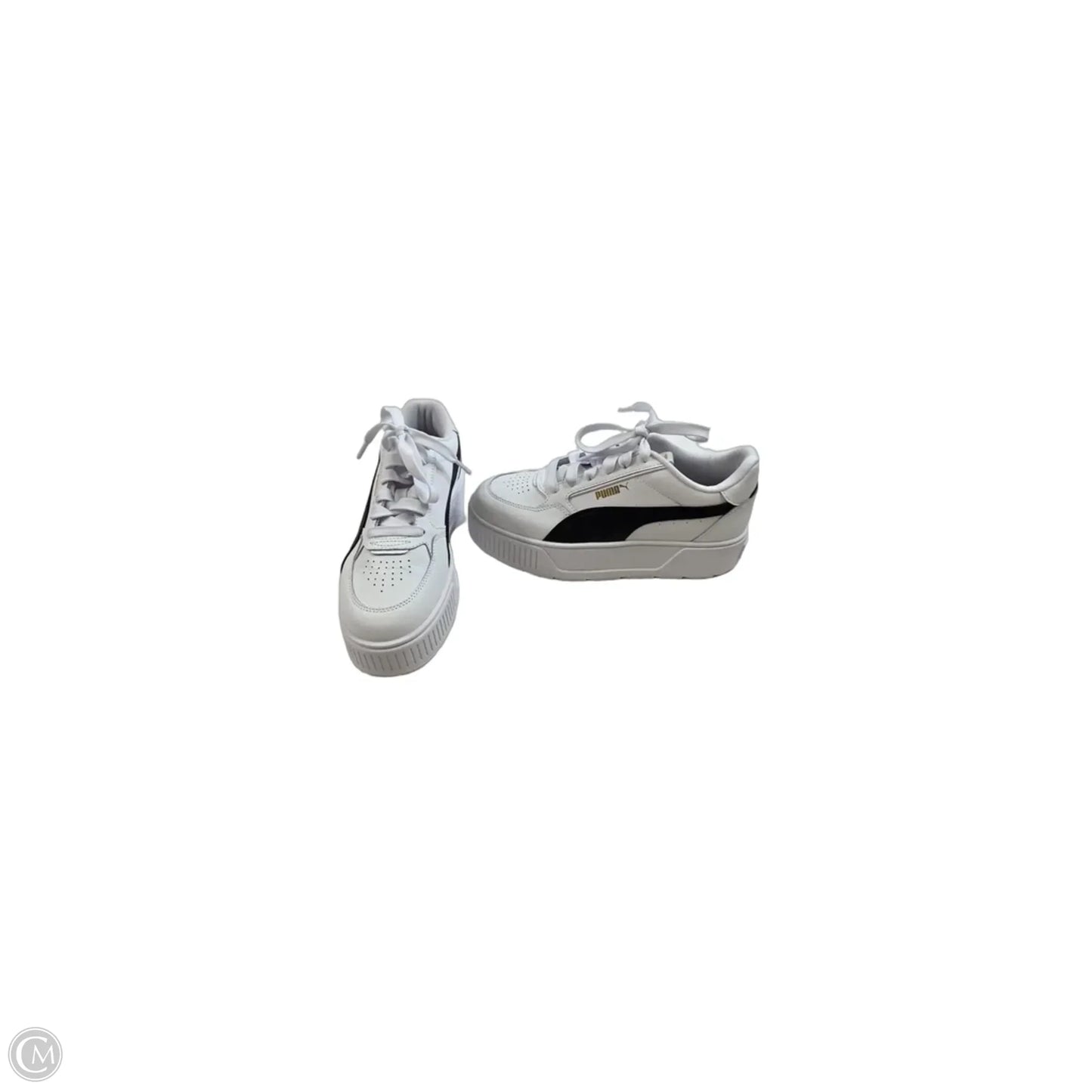Shoes Sneakers Platform By Puma In Black & White, Size: 8.5