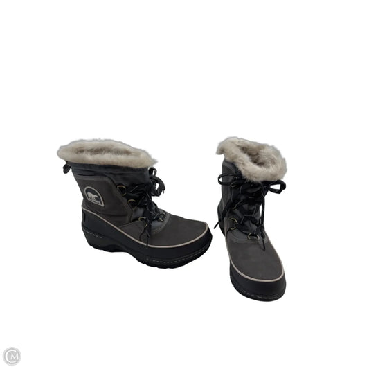Boots Snow By Sorel In Grey, Size: 7