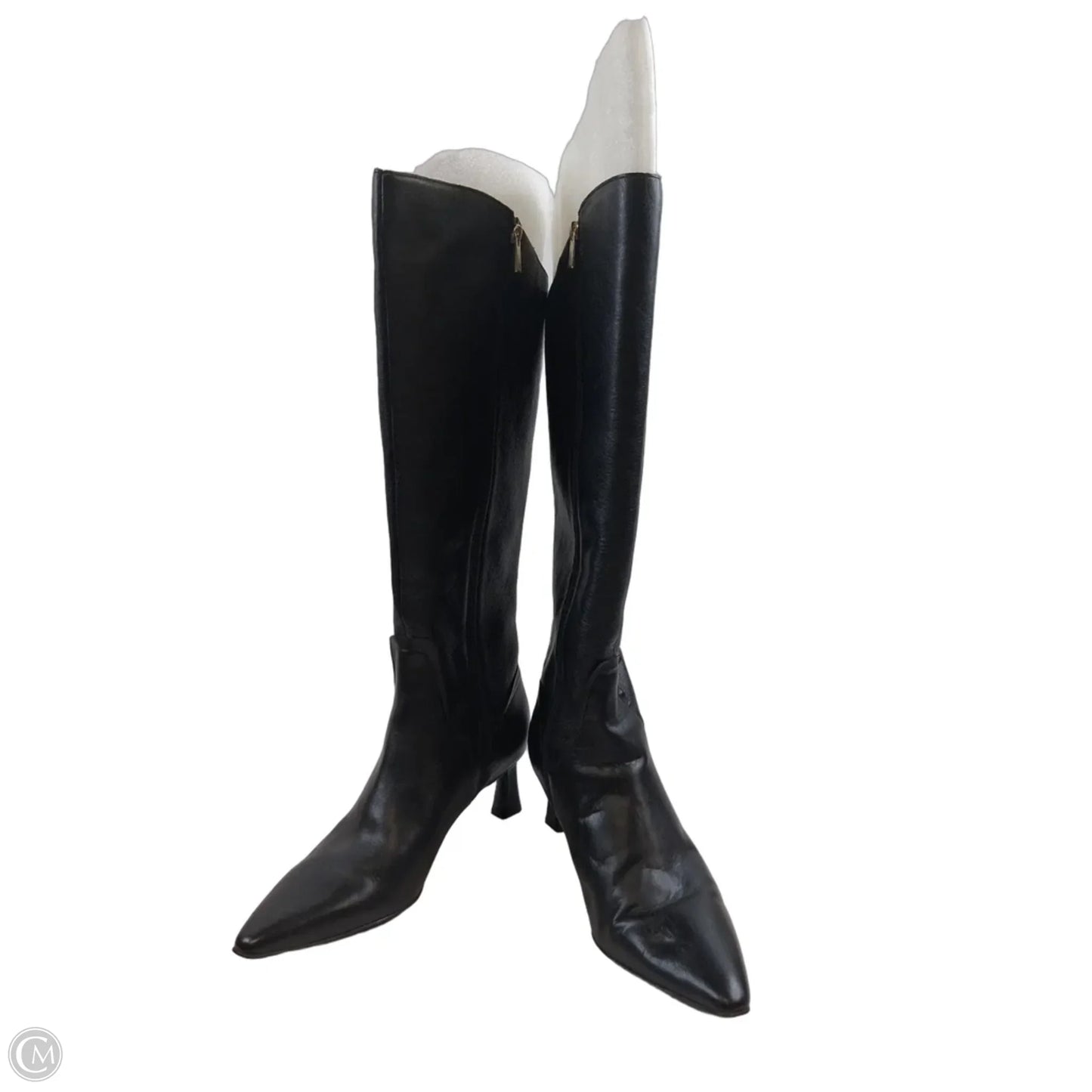 Boots Knee Heels By Naturalizer In Black, Size: 10
