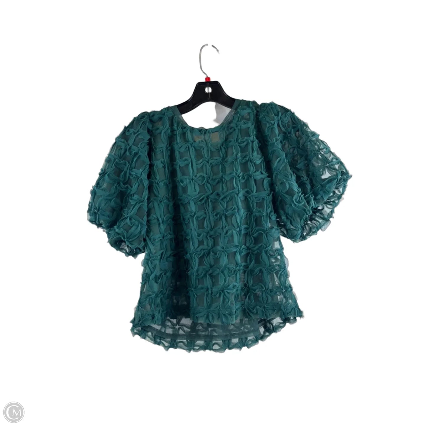 Top Short Sleeve By Clothes Mentor In Green, Size: S