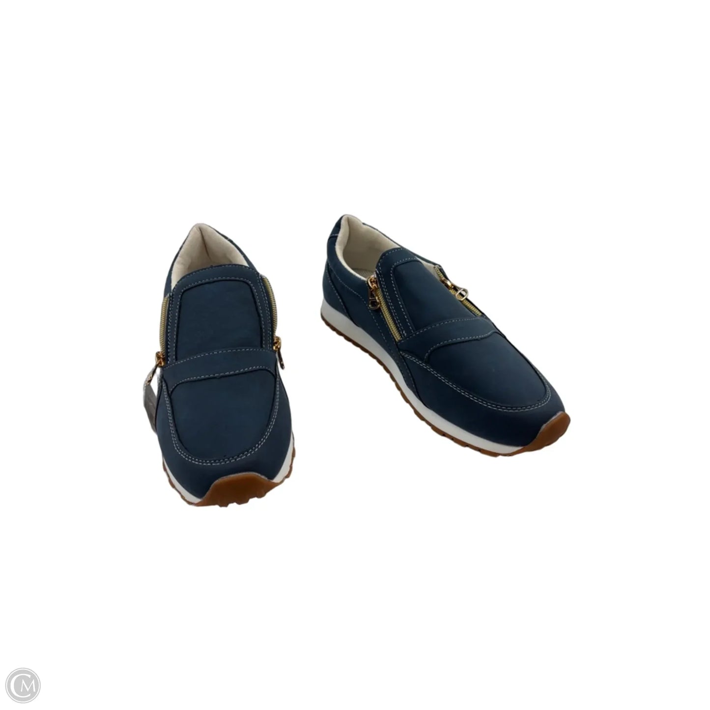 Shoes Flats By Clothes Mentor In Blue, Size: 9