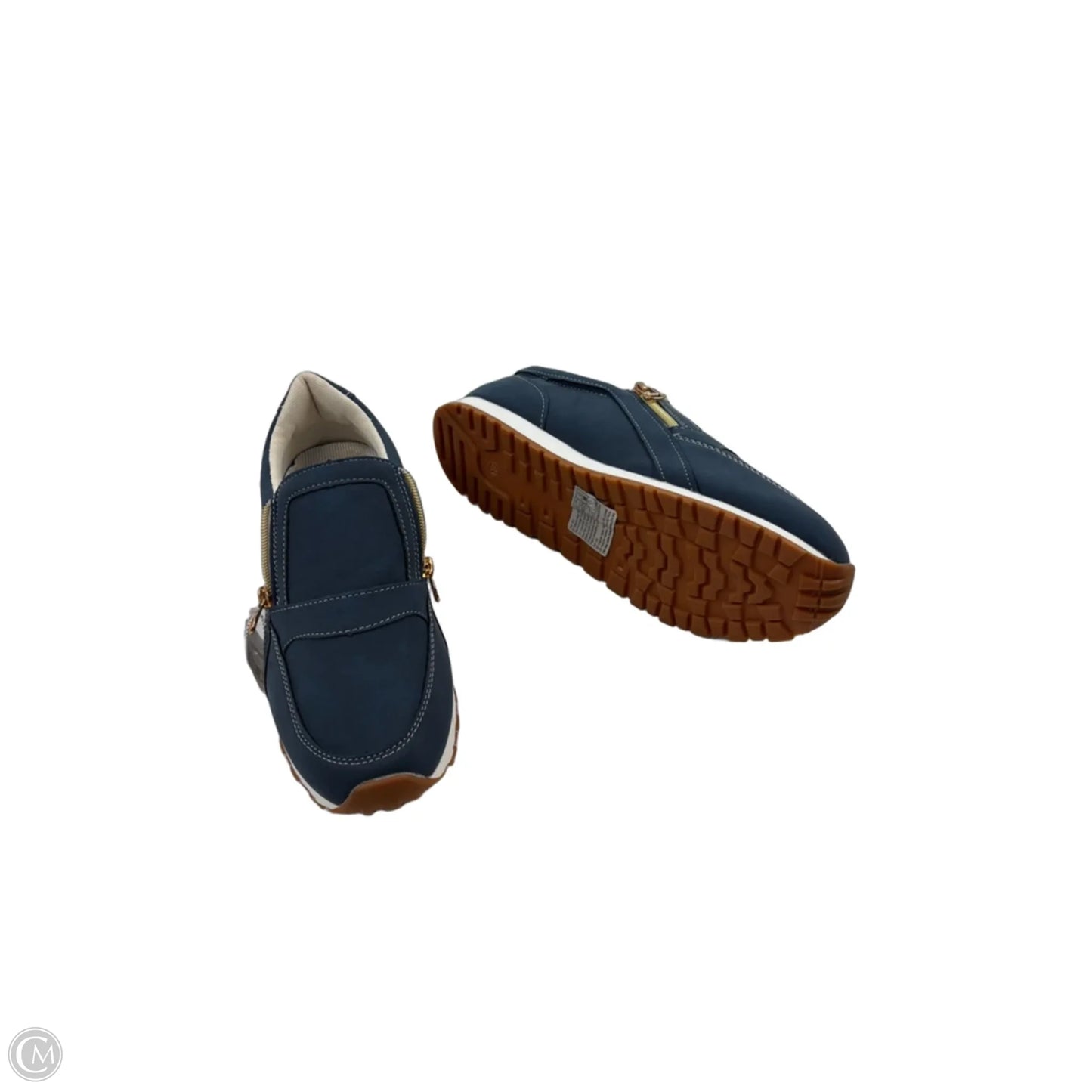 Shoes Flats By Clothes Mentor In Blue, Size: 9