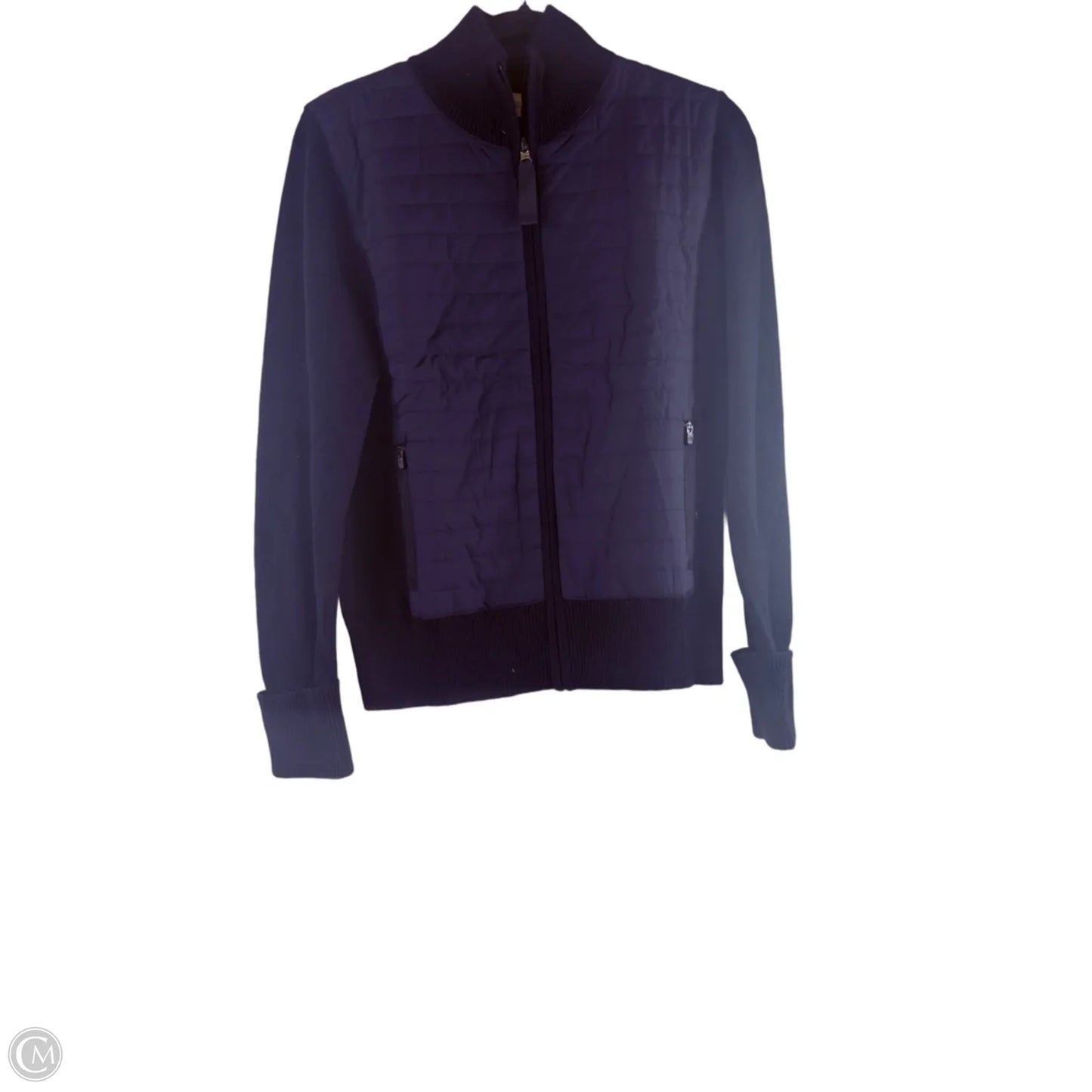 Athletic Jacket By Talbots In Navy, Size: S