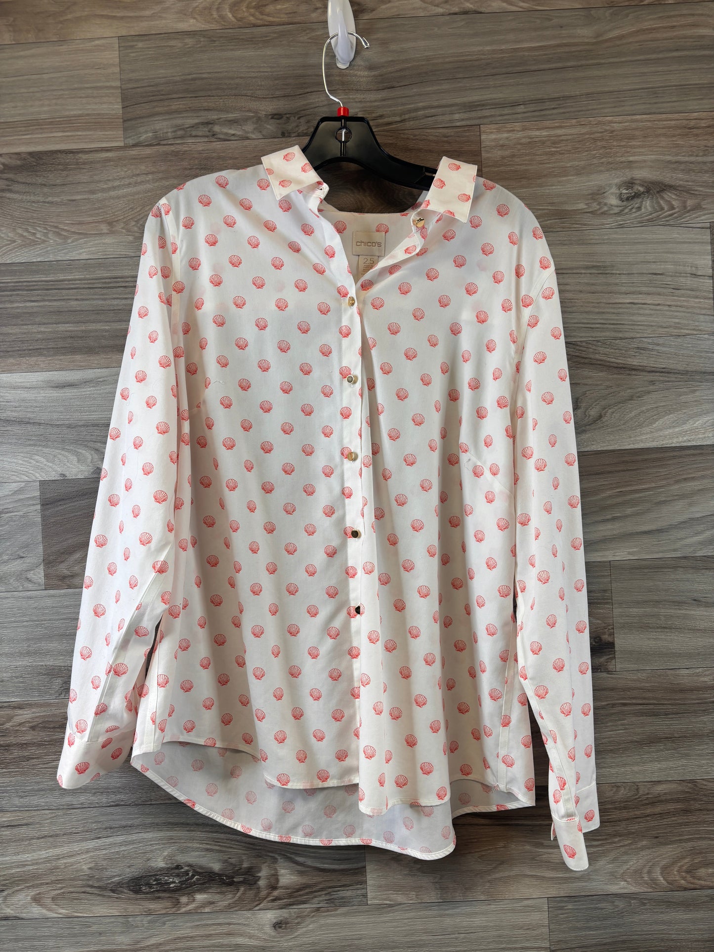 Top Long Sleeve By Chicos  Size: Xl