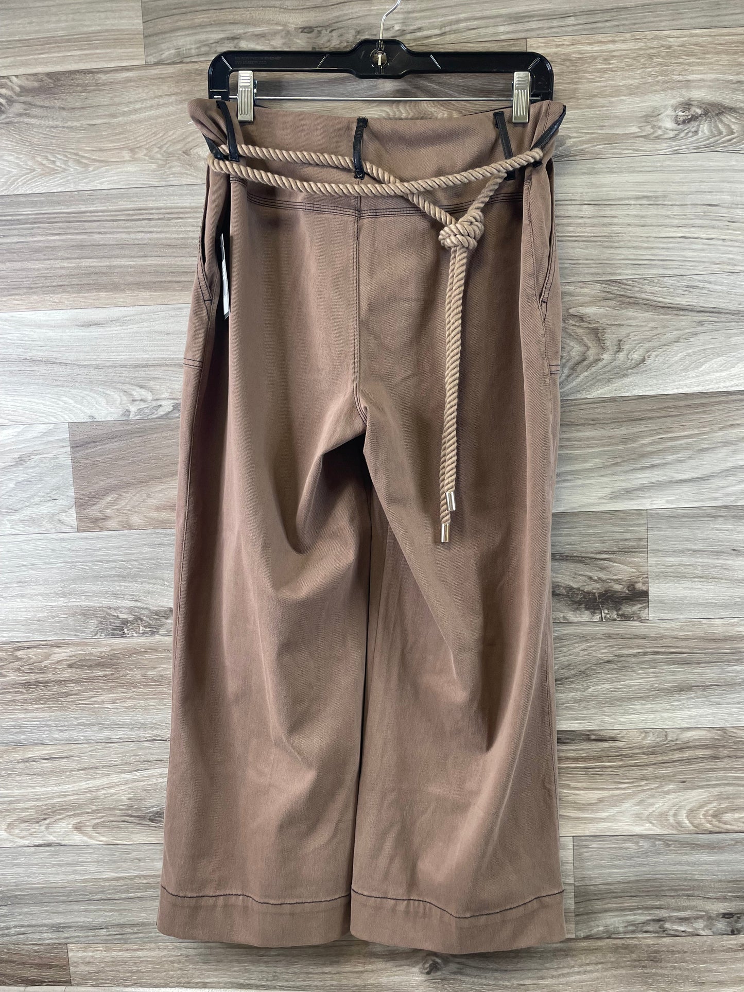 Brown Pants Cropped Lysse, Size 12