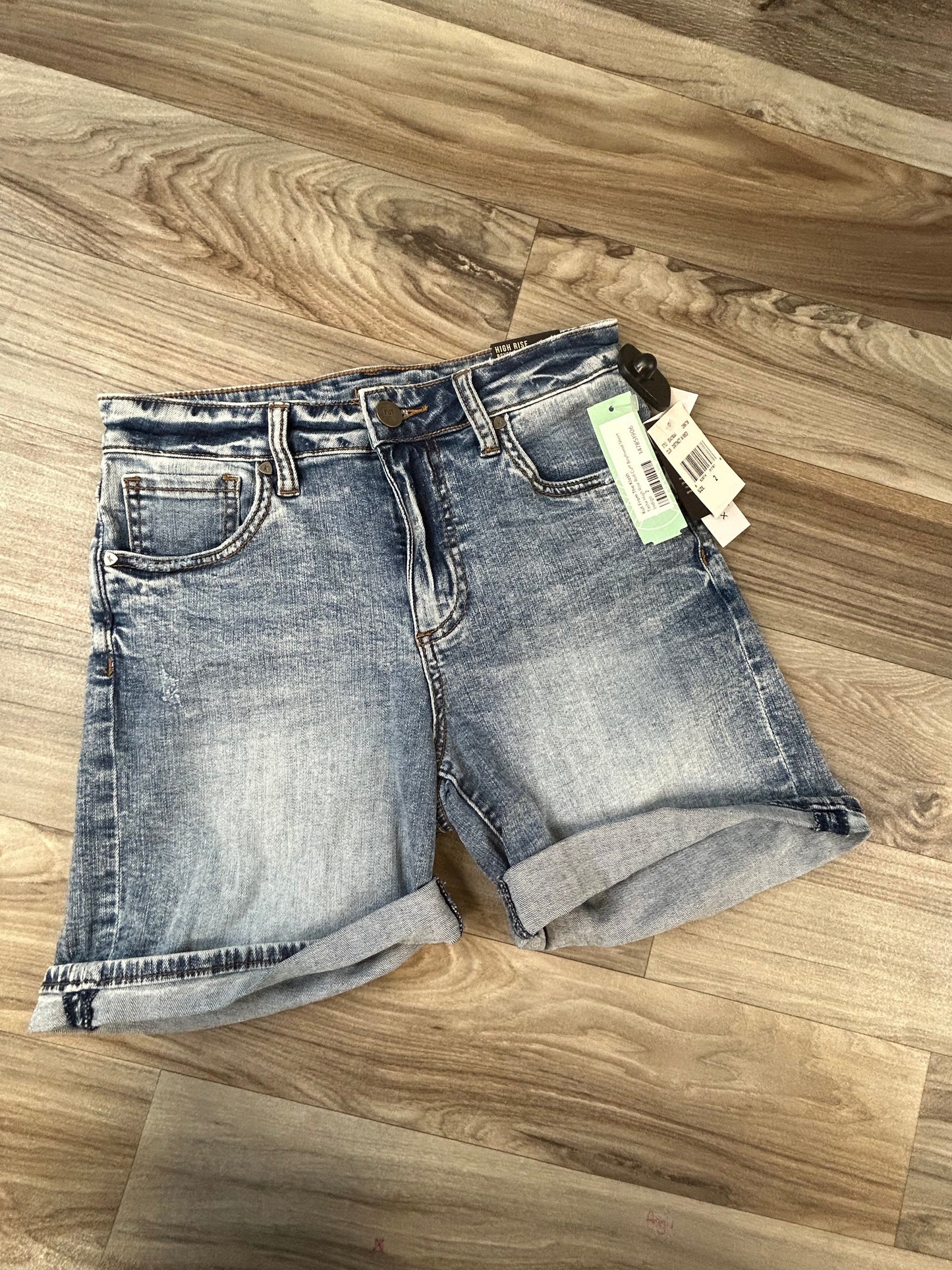 Blue Denim Shorts Kut, Size 2