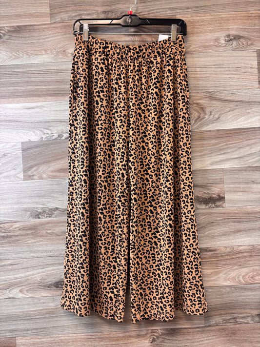 Pants Cropped By Banana Republic In Animal Print, Size: 6