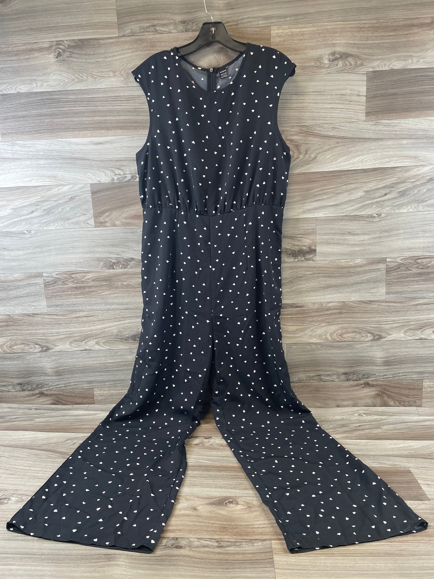 Jumpsuit By Shein In Black & White, Size: M