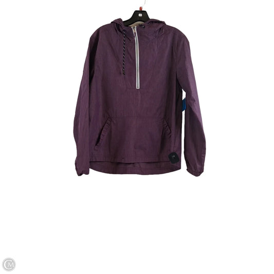 Jacket Windbreaker By Clothes Mentor In Purple, Size: M