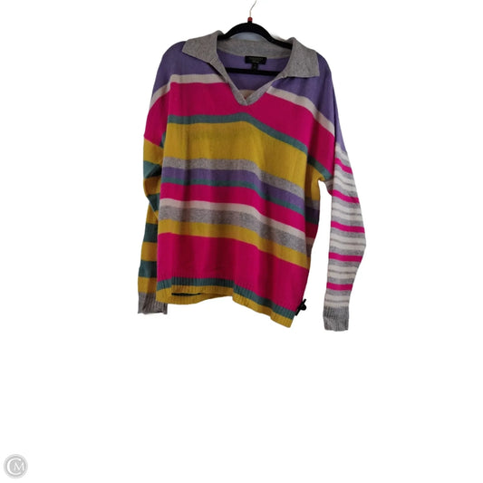 Sweater Cashmere By Charter Club In Multi-colored, Size: L
