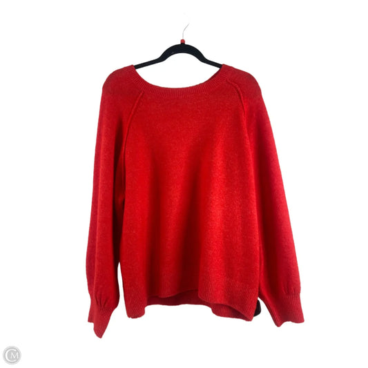 Sweater By Vince Camuto In Red, Size: M