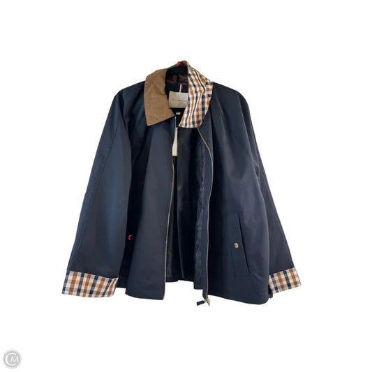 Jacket Other By Tommy Hilfiger In Blue & Brown, Size: Xxl