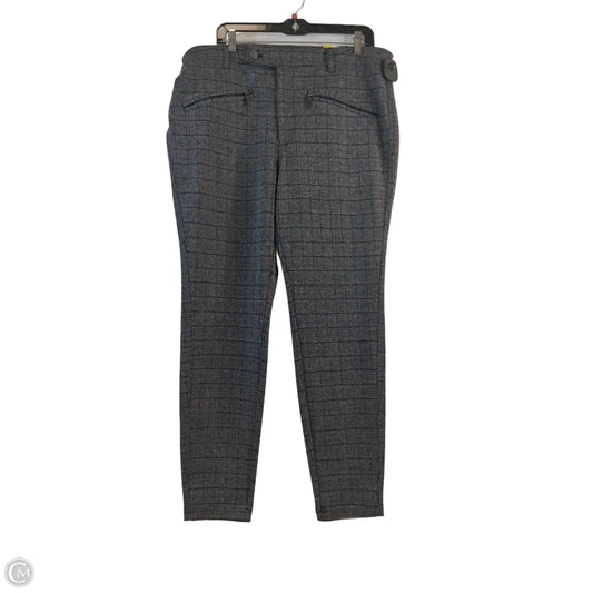 Pants Dress By Simply Vera In Black & Grey, Size: 16