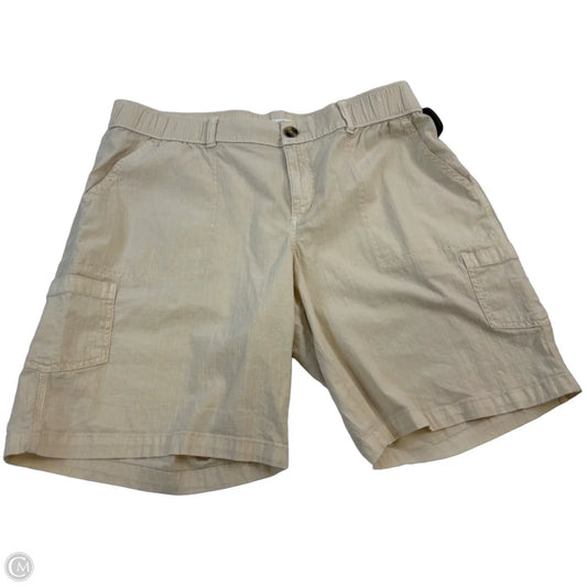 Shorts By Sonoma In Cream, Size: 18