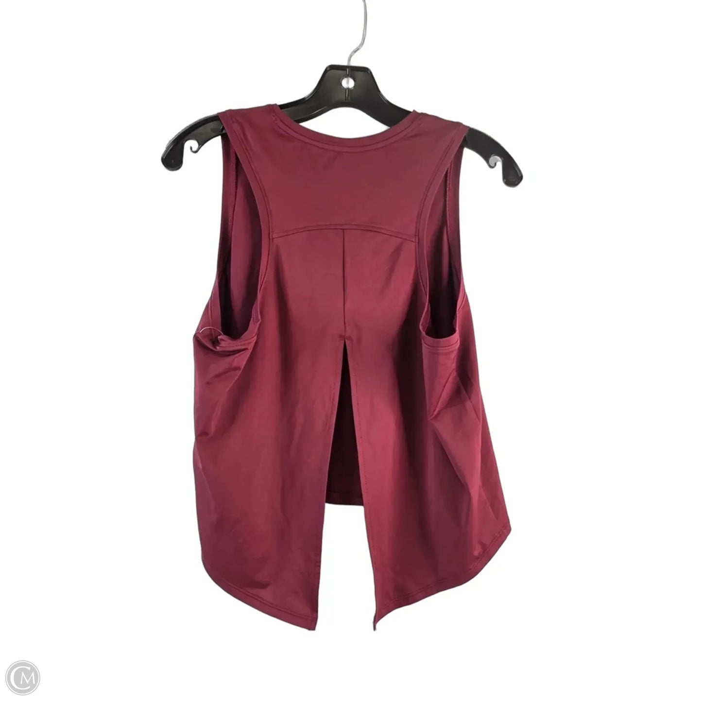 Athletic Tank Top By Peloton In Maroon, Size: S