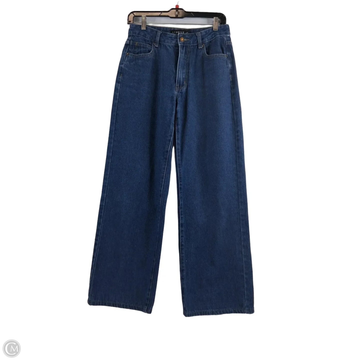 Jeans Wide Leg By Clothes Mentor In Blue Denim, Size: 2