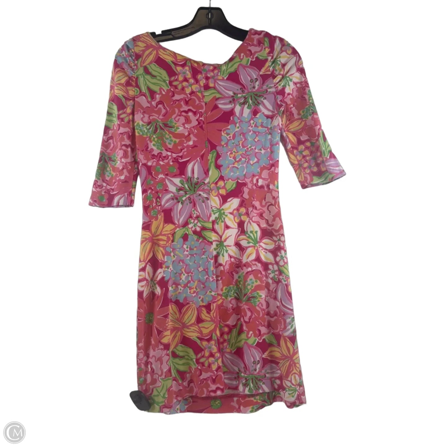 Dress Designer By Lilly Pulitzer In Pink & Red, Size: Xs