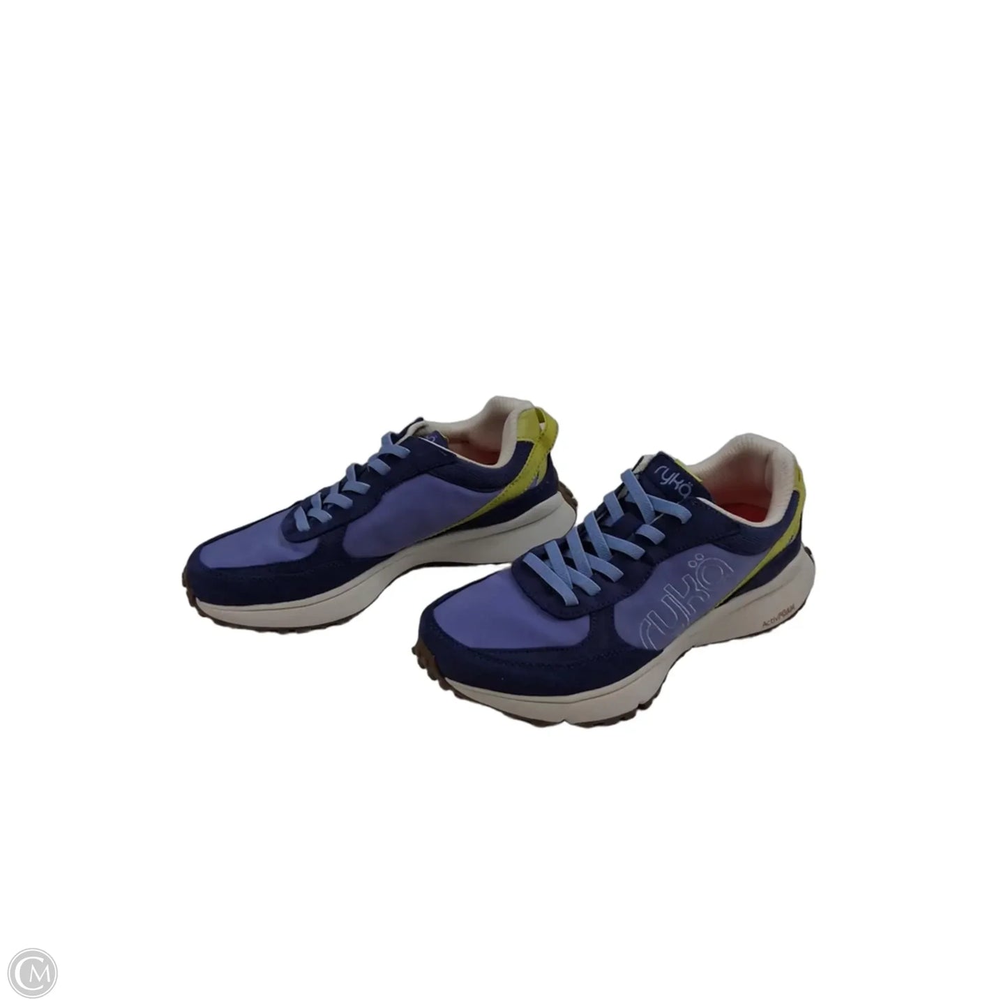 Shoes Athletic By Ryka In Blue & Yellow, Size: 8.5