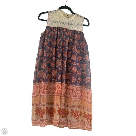 Dress Casual Short By Maurices In Blue & Red, Size: S