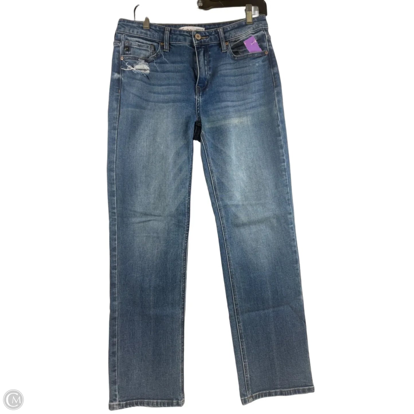 Jeans Straight By Kancan In Blue Denim, Size: 6